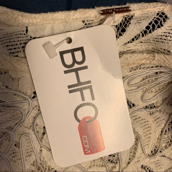 FREE PEOPLE Ivory Comb Beautiful Dreamer Dress L - Picture 11 of 15